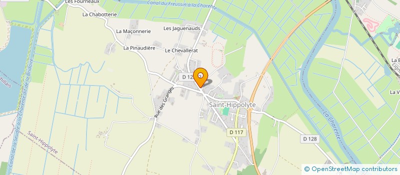 localisation de l'entreprise SCI LUGO 33  SAINT-HIPPOLYTE