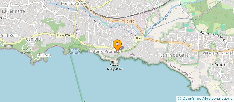 localisation de l'entreprise SCI LUGO à LA GARDE