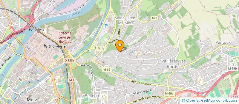 localisation de l'entreprise SCI LUGO à SAINT-JULIEN-LES-METZ