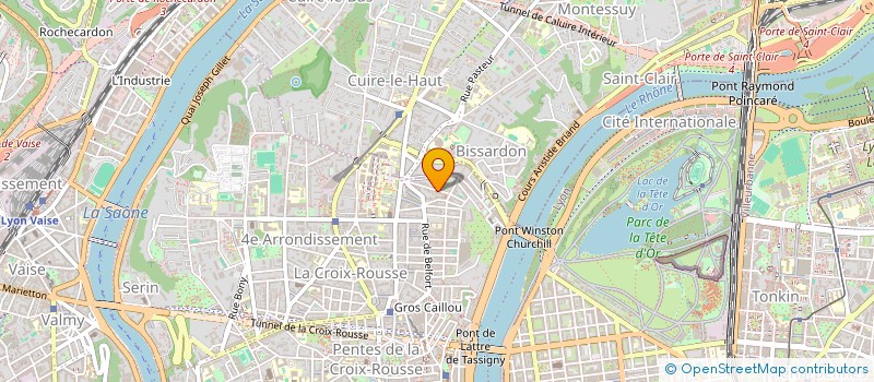 localisation de l'entreprise SCI LUGTECE  LYON