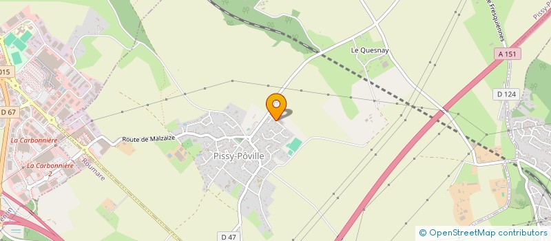 localisation de l'entreprise SCI LUGUI  PISSY-POVILLE