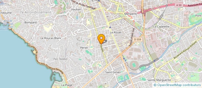 localisation de l'entreprise SCI LUGUI à MARSEILLE