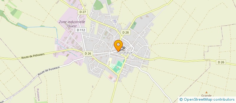 localisation de l'entreprise SCI LUI'SILVESTRE à PUISEAUX