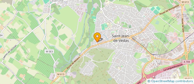 localisation de l'entreprise SCI LUIGGI  SAINT-JEAN-DE-VEDAS