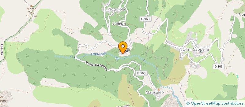 localisation de l'entreprise SCI LUIGGI-BONICEL à PIOGGIOLA