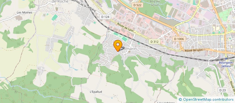 localisation de l'entreprise SCI LUIGI  DOMARIN