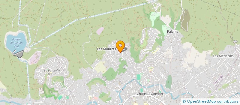 localisation de l'entreprise SCI LUIGIVAL à MARSEILLE