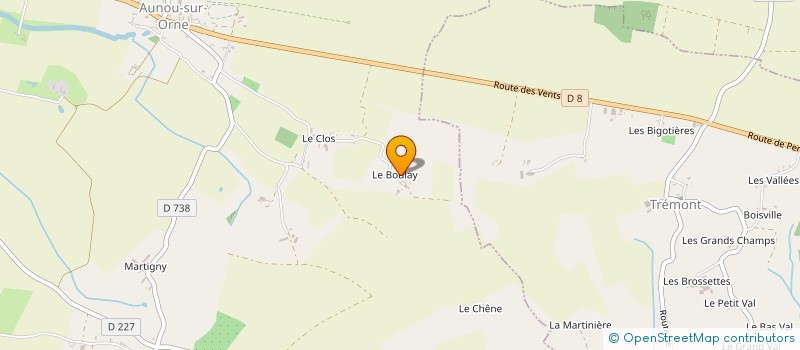 localisation de l'entreprise SCI LUIS à AUNOU-SUR-ORNE