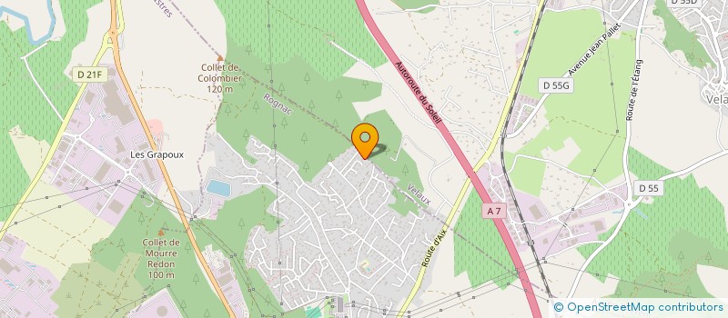 localisation de l'entreprise SCI LUISA LG  ROGNAC