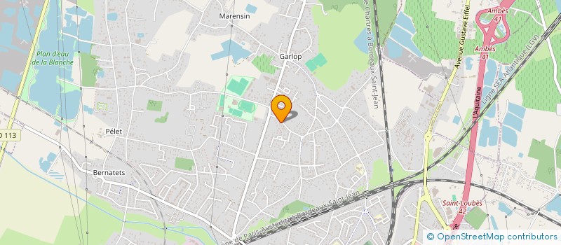 localisation de l'entreprise SCI LUIZ  AMBARES-ET-LAGRAVE