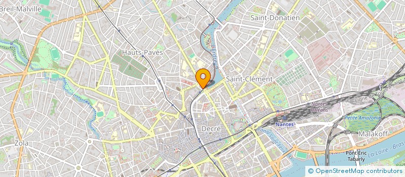 localisation de l'entreprise SCI LUJUNO à NANTES