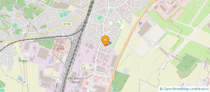 localisation de l'entreprise SCI LUK à BRETIGNY-SUR-ORGE
