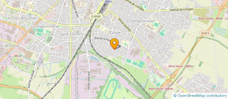 localisation de l'entreprise SCI LUKA à NIORT
