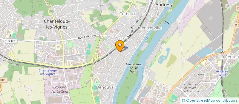 localisation de l'entreprise SCI LUKA  ANDRESY