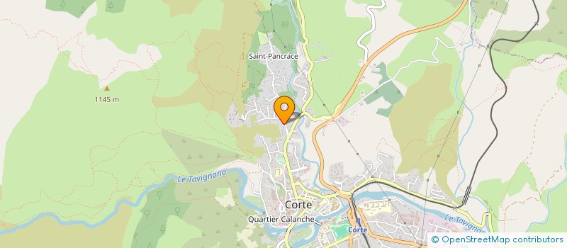 localisation de l'entreprise SCI LUKA IMMOBILIER à CORTE