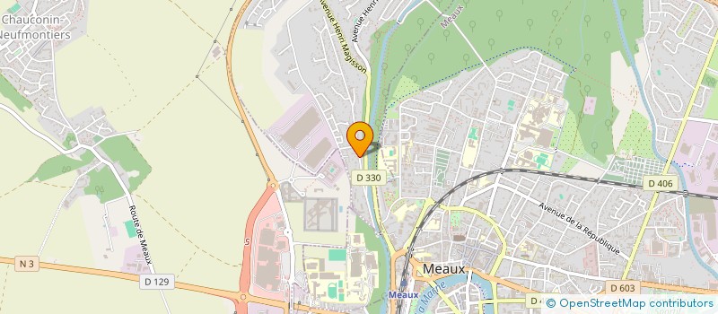 localisation de l'entreprise SCI LUKAJ  CREGY-LES-MEAUX