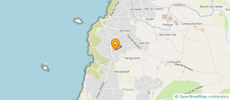 localisation de l'entreprise SCI LUKALEX  PLOUARZEL