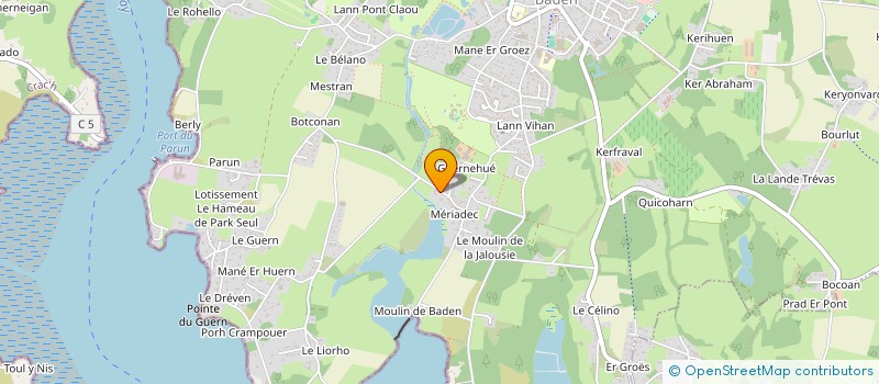 localisation de l'entreprise SCI LUKANA  BADEN