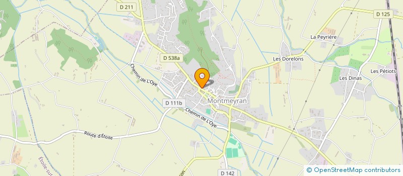 localisation de l'entreprise SCI LUKAYA  MONTMEYRAN