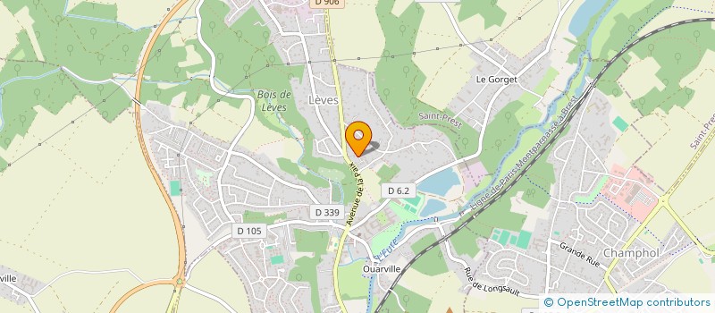 localisation de l'entreprise SCI LUKEVTHOM à LEVES