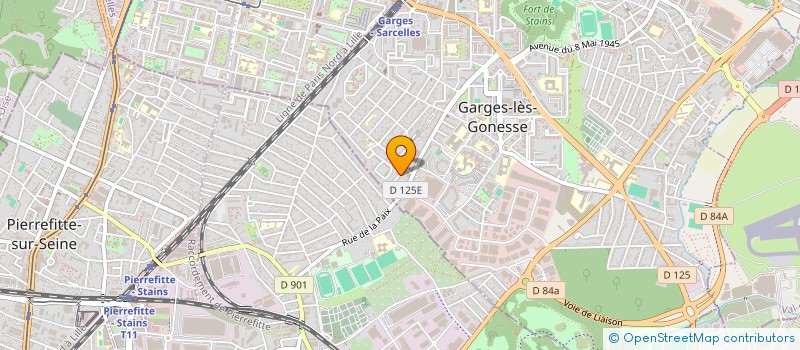 localisation de l'entreprise SCI LUKUNGA à GARGES-LES-GONESSE