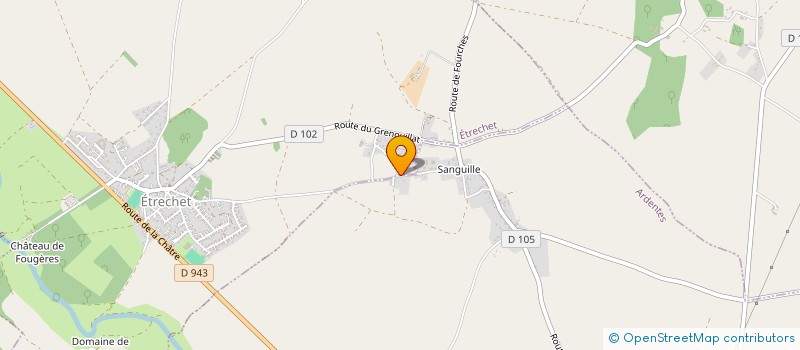 localisation de l'entreprise SCI LULEMA à ETRECHET