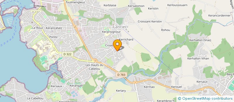 localisation de l'entreprise SCI LULESA  CONCARNEAU