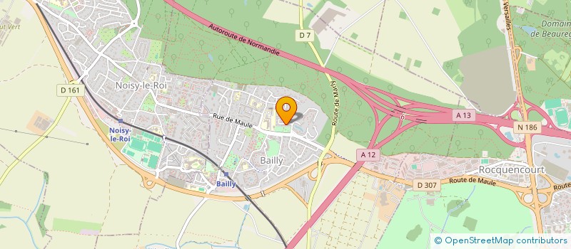 localisation de l'entreprise SCI LULETEVAS  BAILLY