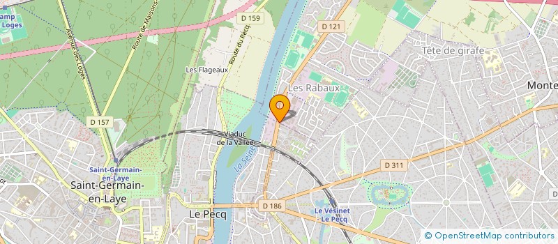 localisation de l'entreprise SCI LULI II  MONTESSON