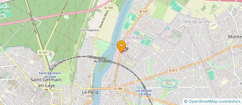 localisation de l'entreprise SCI LULICOP  MONTESSON