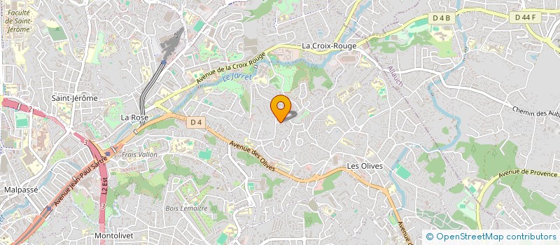 localisation de l'entreprise SCI LULLI à MARSEILLE 13EME
