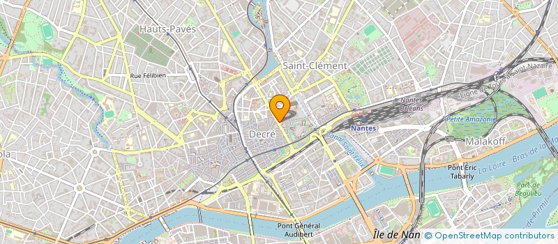 localisation de l'entreprise SCI LULO à NANTES