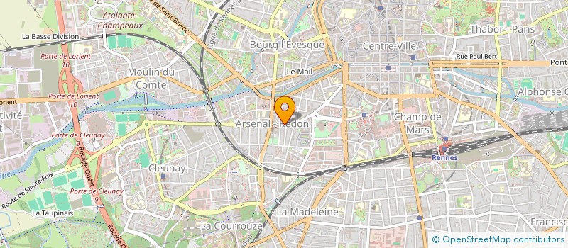 localisation de l'entreprise SCI LULOUP  RENNES