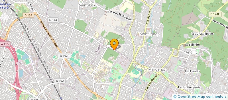 localisation de l'entreprise SCI LULU à EAUBONNE