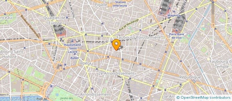 localisation de l'entreprise SCI LULU BELLE  PARIS