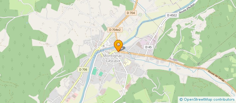localisation de l'entreprise SCI LULUGI à MONTIGNAC-LASCAUX