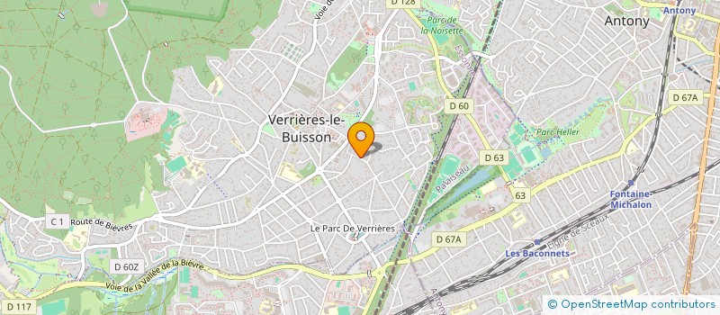 localisation de l'entreprise SCI LULY à VERRIERES-LE-BUISSON