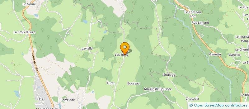 localisation de l'entreprise SCI LUMA  SAINTE-FORTUNADE