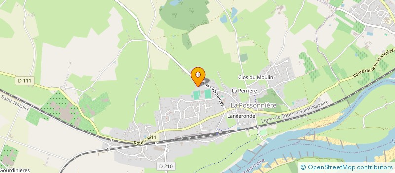 localisation de l'entreprise SCI LUMA  LA POSSONNIERE