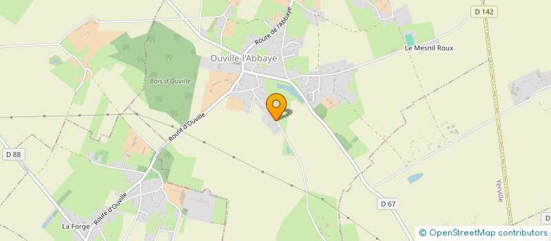 localisation de l'entreprise SCI LUMA  OUVILLE-L'ABBAYE