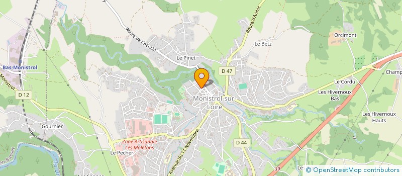 localisation de l'entreprise SCI LUMACIE  MONISTROL-SUR-LOIRE