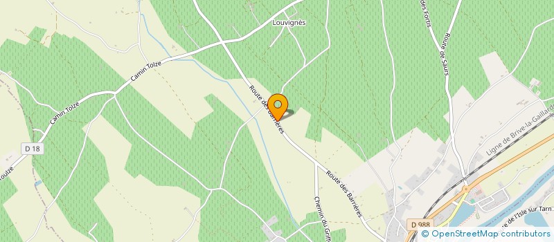 localisation de l'entreprise SCI LUMAHE à LISLE-SUR-TARN