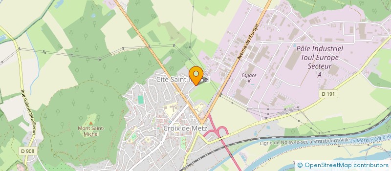 localisation de l'entreprise SCI LUMALO IMMO  TOUL