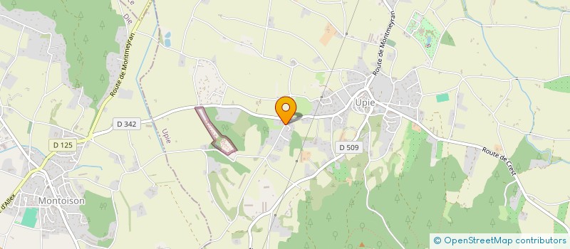 localisation de l'entreprise SCI LUMANA  UPIE