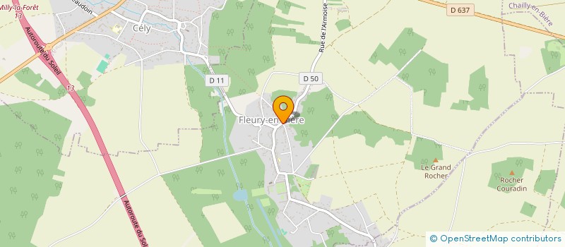 localisation de l'entreprise SCI LUMANIEM  FLEURY-EN-BIERE