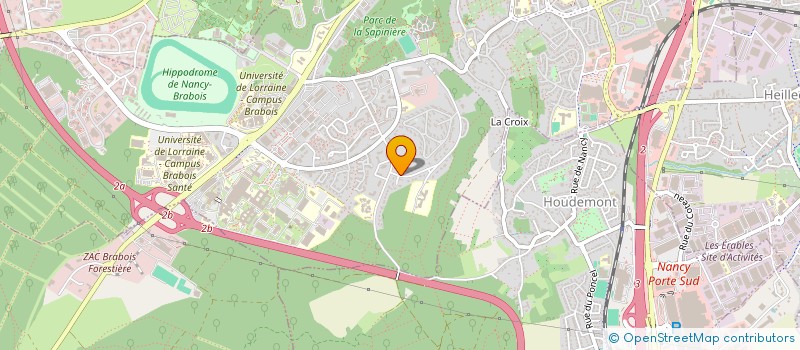 localisation de l'entreprise SCI LUMANPSY  VANDUVRE-LES-NANCY