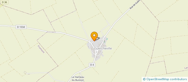 localisation de l'entreprise SCI LUMAX  GUERCHEVILLE