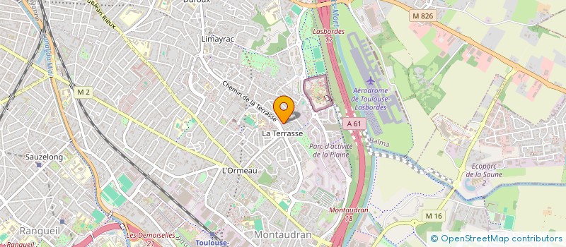 localisation de l'entreprise SCI LUMEN HESTIAE  TOULOUSE