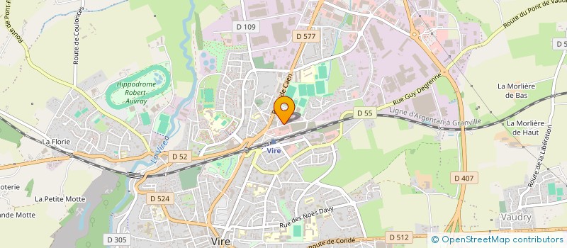 localisation de l'entreprise SCI LUMENA  VIRE NORMANDIE