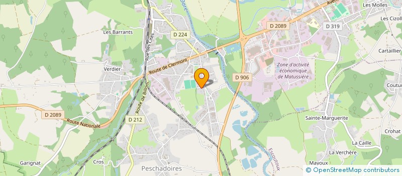 localisation de l'entreprise SCI LUMI  PESCHADOIRES